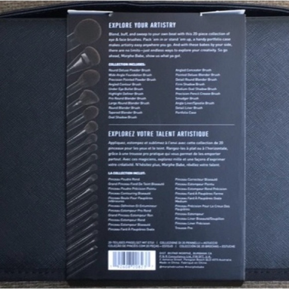 Morphe 20-Piece MUA LIFE Brush set NWT - Picture 6 of 7